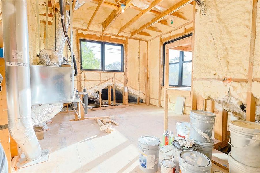 In-progress construction of a new home in Dove Station, Grapevine, TX (Image 31).