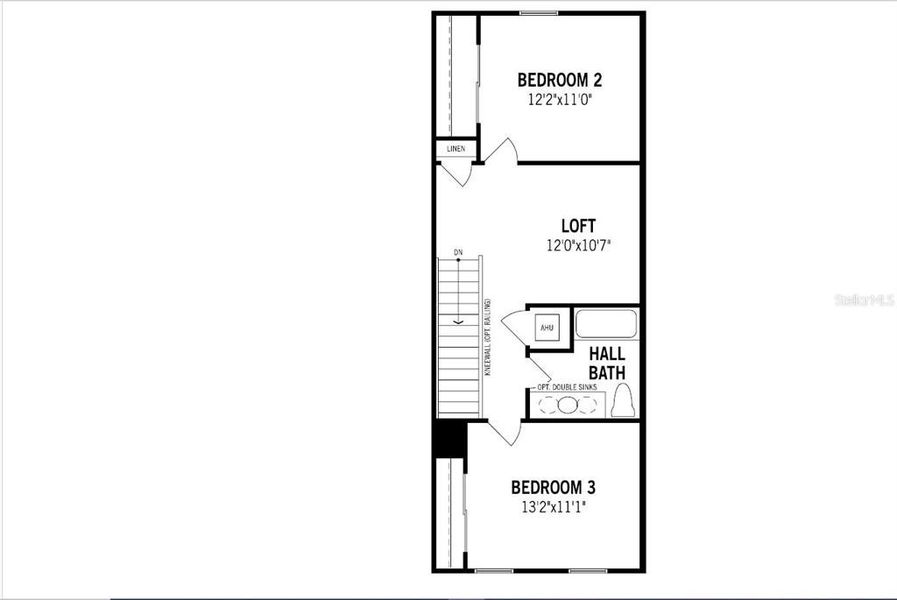 Sofia Floorplan - Second Floor