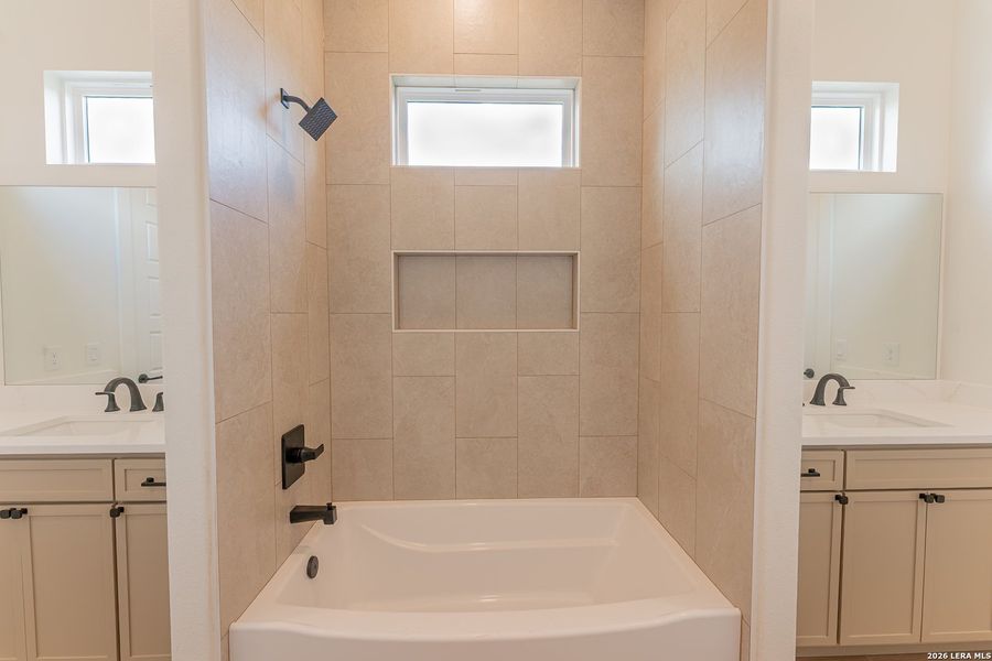 Furnished interior view inside a new home in , La Vernia (Image 11). Furnished interior view inside a new home in , La Vernia (Image 11).