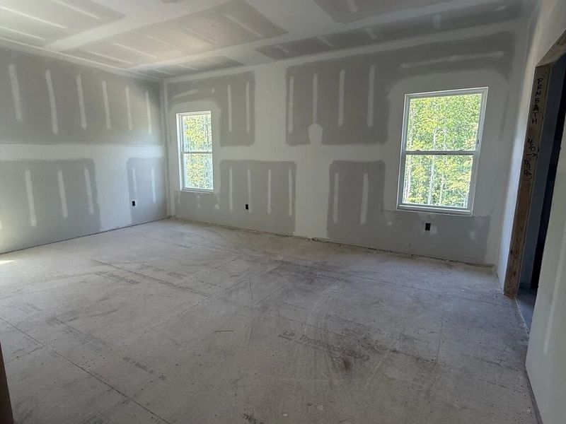 In-progress construction of a new home in The Point, Rolesville, NC (Image 18).