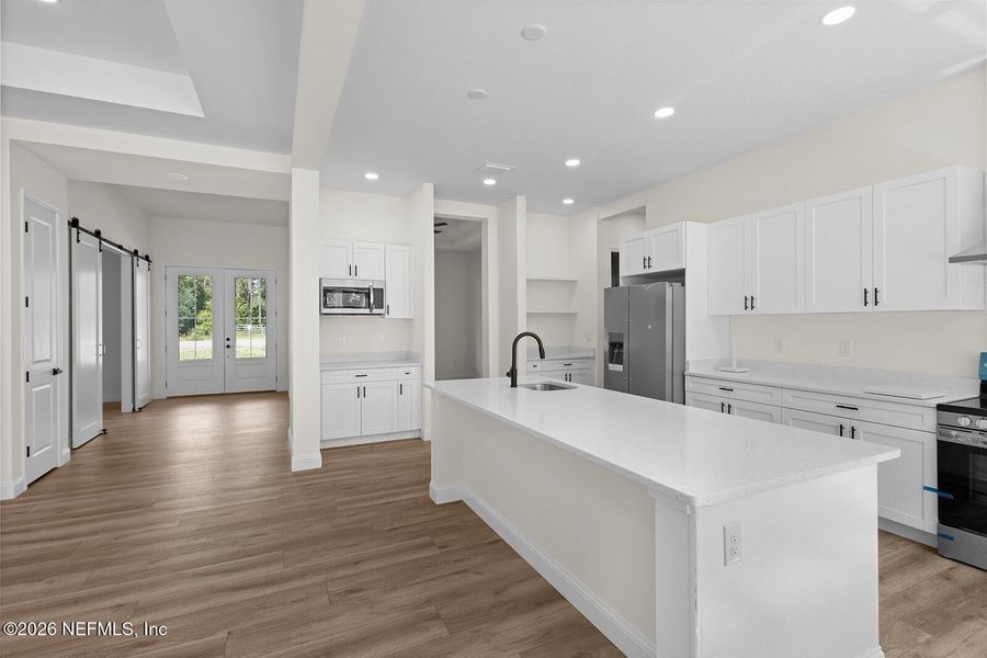 Furnished interior view inside a new home in , Yulee (Image 32).