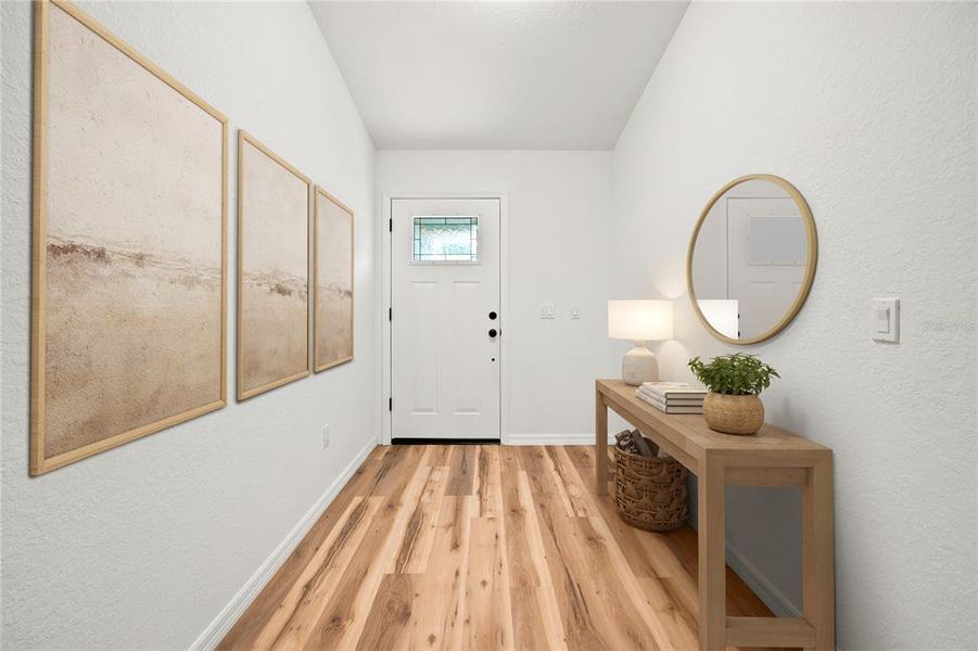 Furnished interior view inside a new home in , Ocala (Image 10).