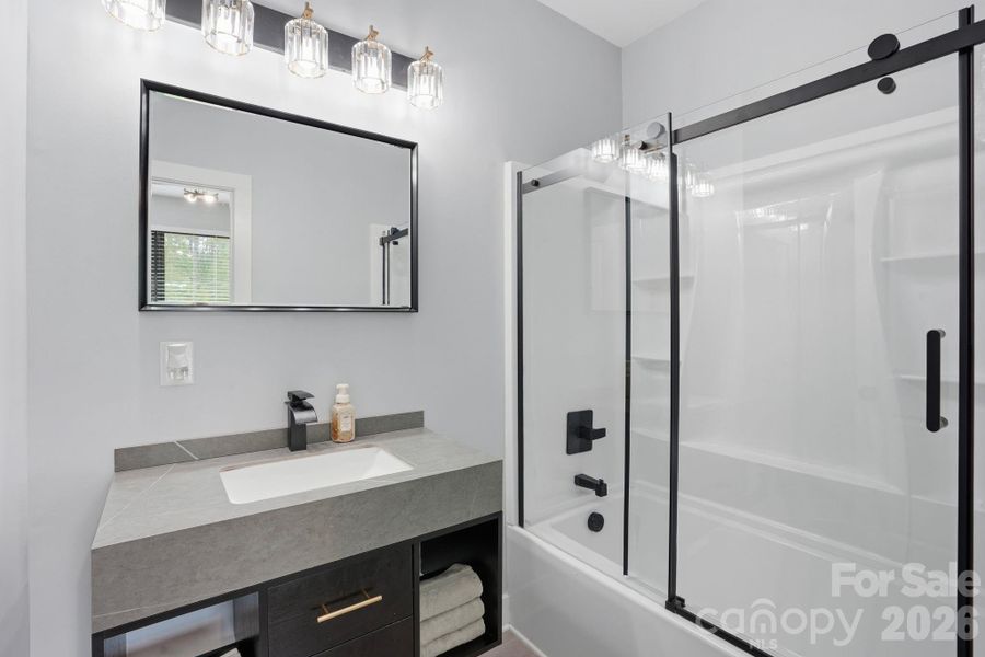 Furnished interior view inside a new home in , Charlotte (Image 28).