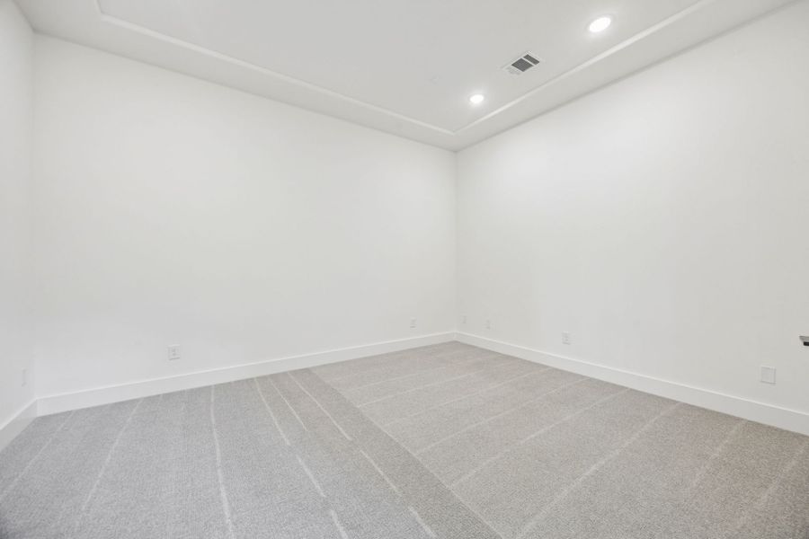 Spacious, unfurnished interior of a new home in The Parks at Wilson Creek, Celina (Image 41). Spacious, unfurnished interior of a new home in The Parks at Wilson Creek, Celina (Image 41).