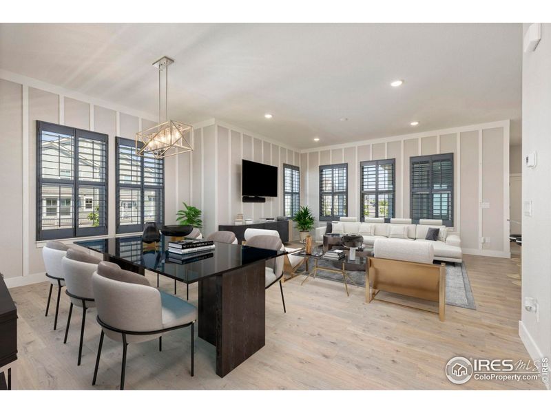 Furnished interior view inside a new home in , Erie (Image 28).