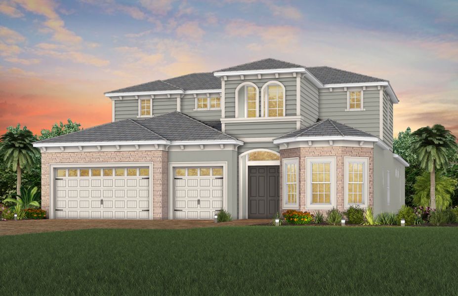 Exterior FM3 with stone detail