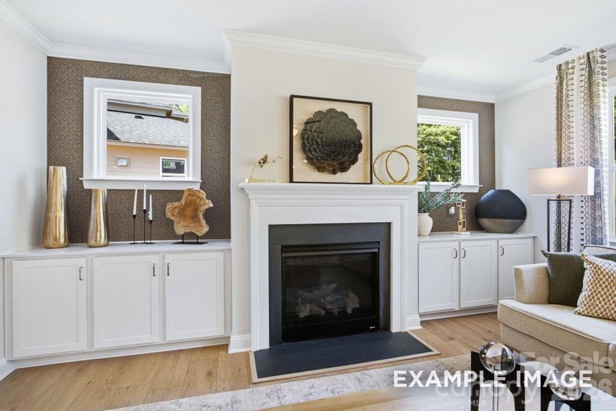 Furnished interior view inside a new home in Windgate, Mooresville (Image 17).