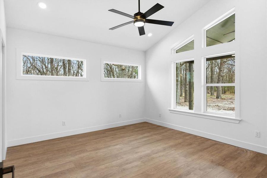 Luxury Vinyl Plank in master!