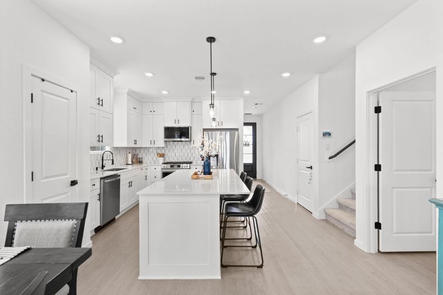 Furnished interior view inside a new home in Lago Mar, Texas City (Image 19).