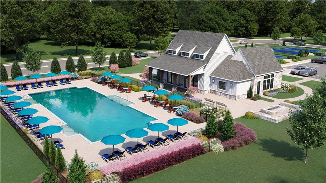 Community amenities in Waterhaven Townhomes, Cumming (Image 17).