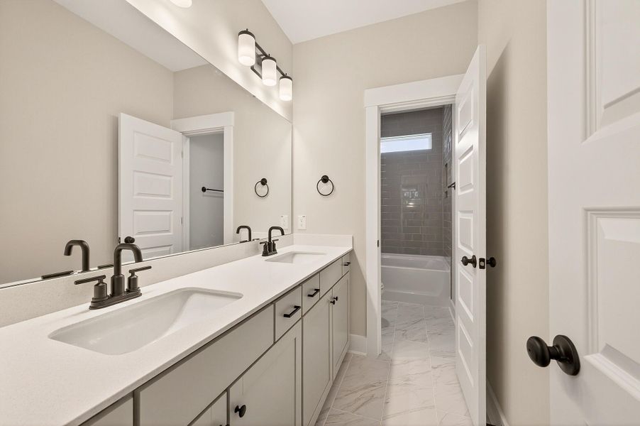Furnished interior view inside a new home in Meggett Homes, Hollywood (Image 7).