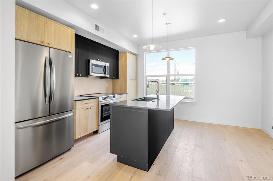 Furnished interior view inside a new home in , Denver (Image 10).