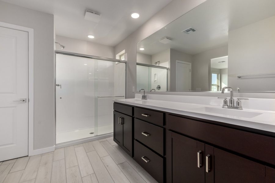 Furnished interior view inside a new home in Sunrise, Sun City West (Image 5). Furnished interior view inside a new home in Sunrise, Sun City West (Image 5).