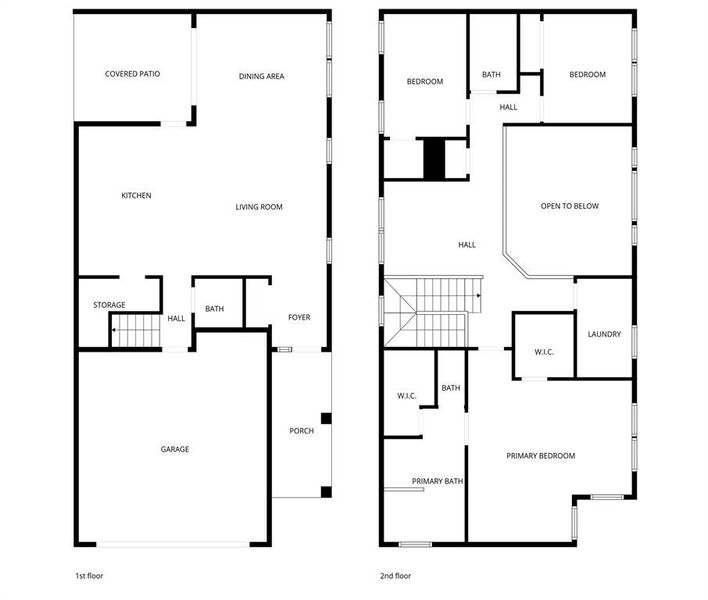 2D floor plan layout of this home in , Dallas, TX (Image 5).