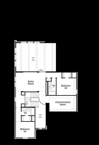Upstairs Floor Plan Upstairs Floor Plan