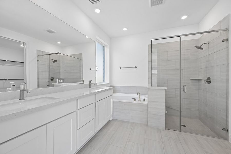Furnished interior view inside a new home in The Ridge at Northlake, Northlake (Image 6).