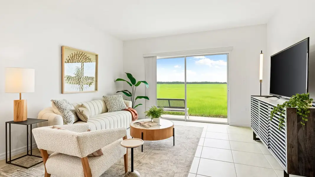 Representative furnished interior of a home built from the Seneca by Taylor Morrison in Firethorn, Parrish (Image 10).