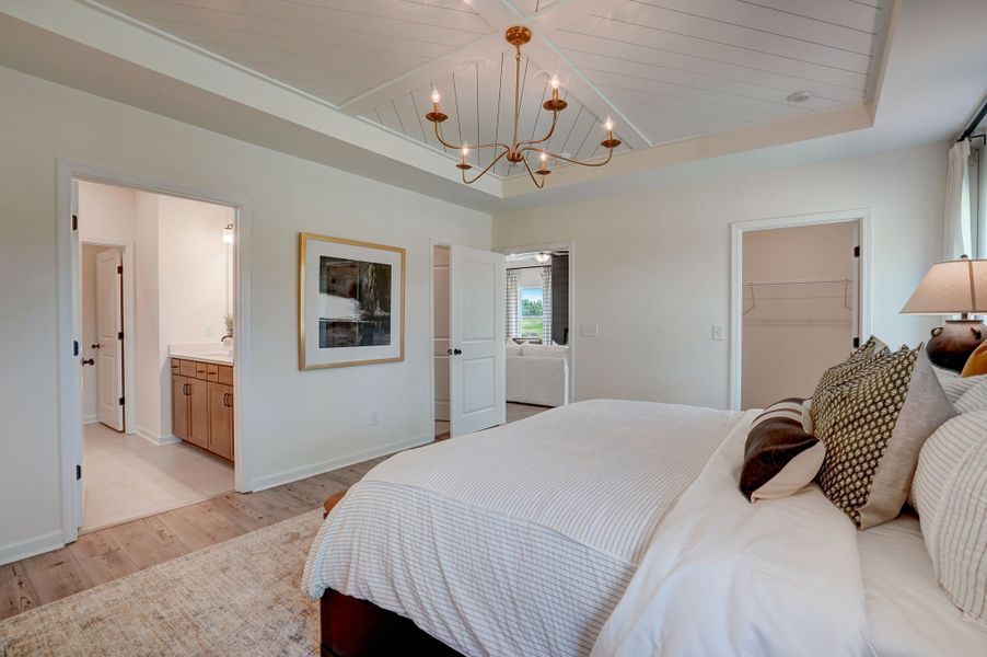 Furnished interior view inside a new home in Jackson Hills, Clarksville (Image 15).