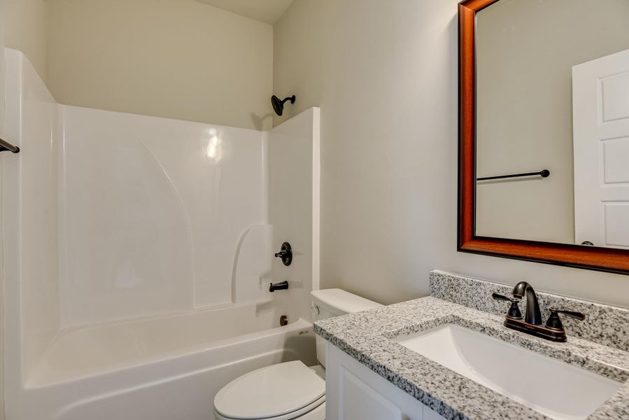 Furnished interior view inside a new home in , Edgefield (Image 6).