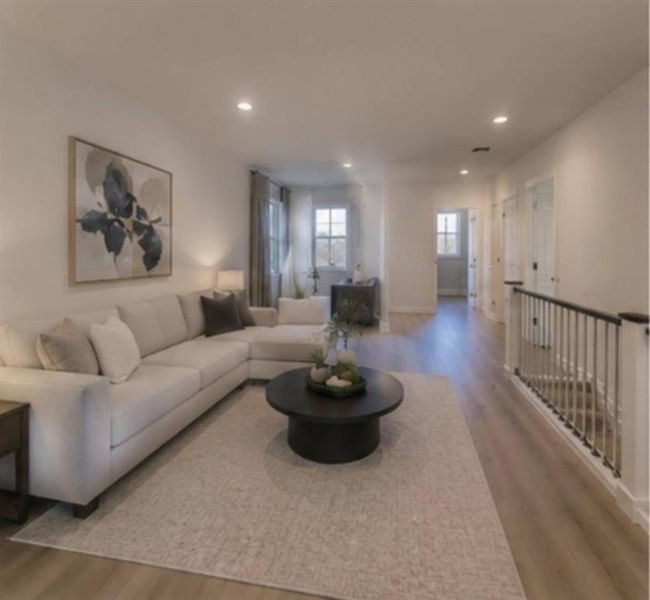 Furnished interior view inside a new home in Carrington Walk, Powder Springs (Image 8).