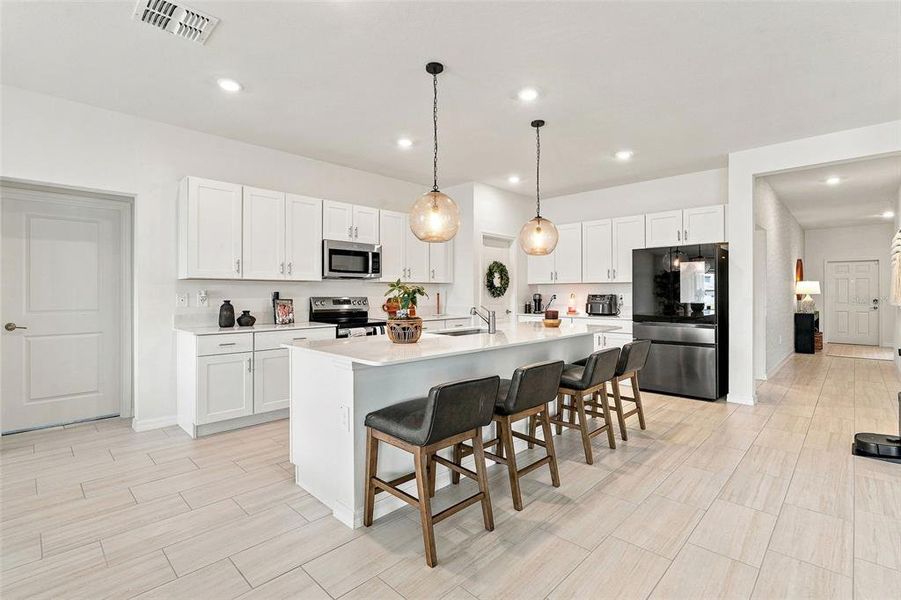 Furnished interior view inside a new home in Balm Grove, Wimauma (Image 19).
