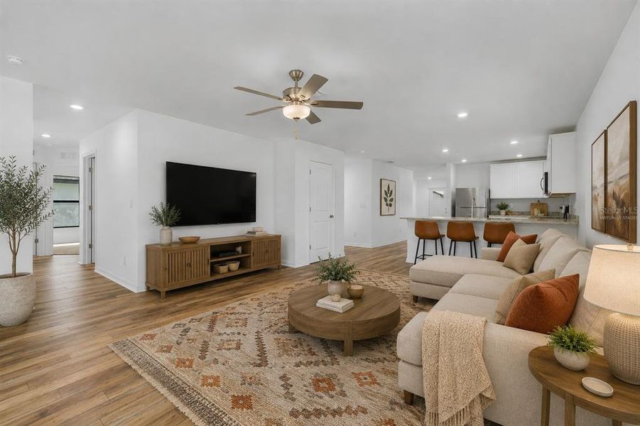 Furnished interior view inside a new home in Port Charlotte, North Port (Image 6).