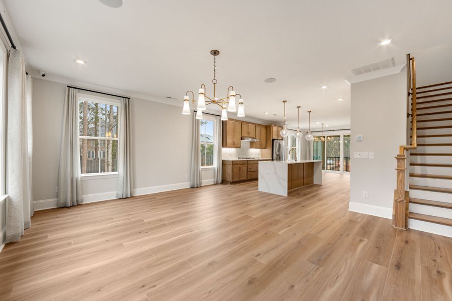 Representative unfurnished interior of a home built from the Marquis by Tri Pointe Homes in Ascend, Charlotte (Image 22).