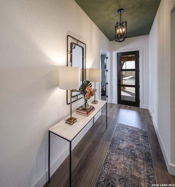 Furnished interior view inside a new home in Alsatian Oaks, Castroville (Image 7).