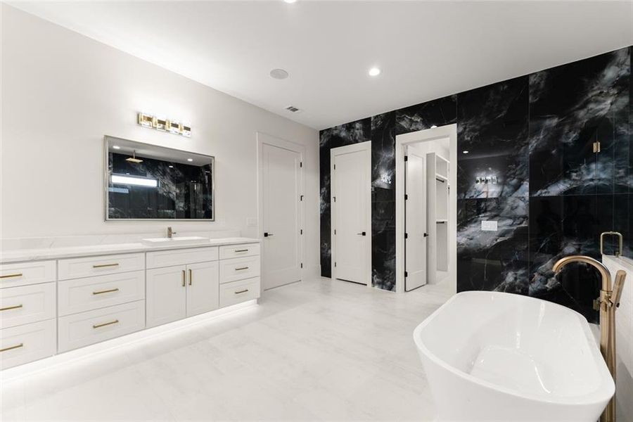 Furnished interior view inside a new home in , Dacula (Image 6).