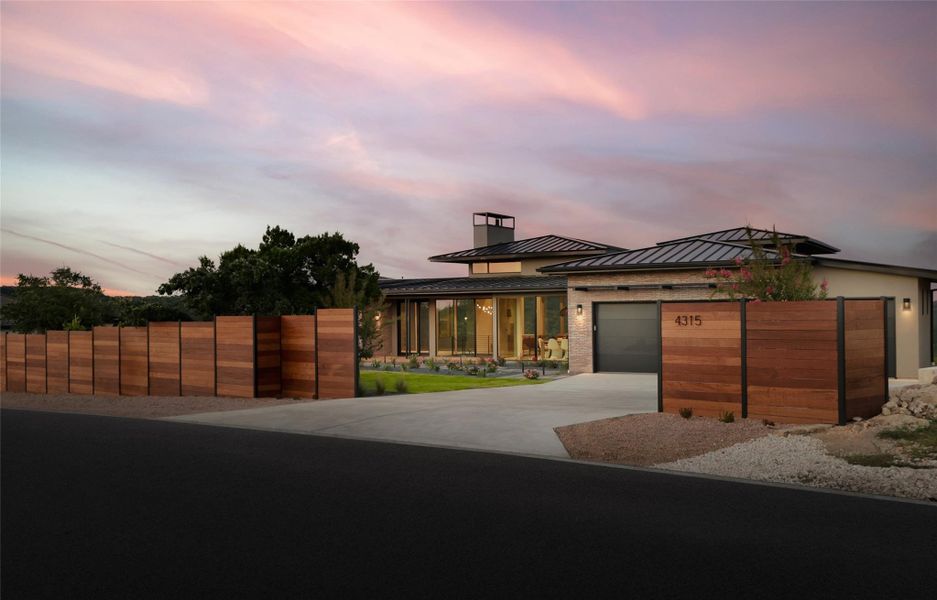 Front exterior of a new home in , Austin, TX, highlighting curb appeal (Image 18). Front exterior of a new home in , Austin, TX, highlighting curb appeal (Image 18).