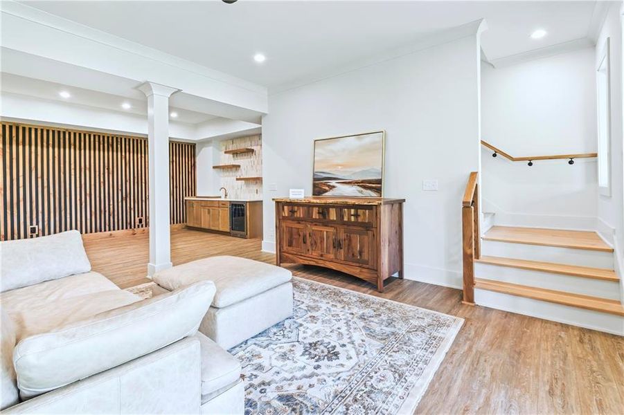 Furnished interior view inside a new home in , Blairsville (Image 54).