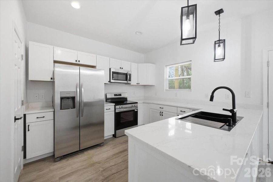 Furnished interior view inside a new home in , Charlotte (Image 5).