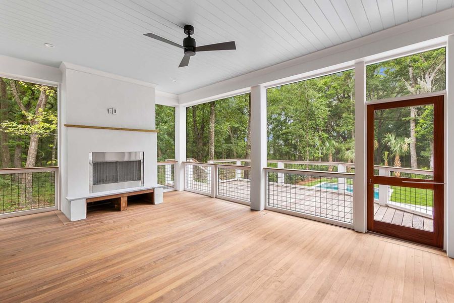 Furnished interior view inside a new home in , Johns Island (Image 10).