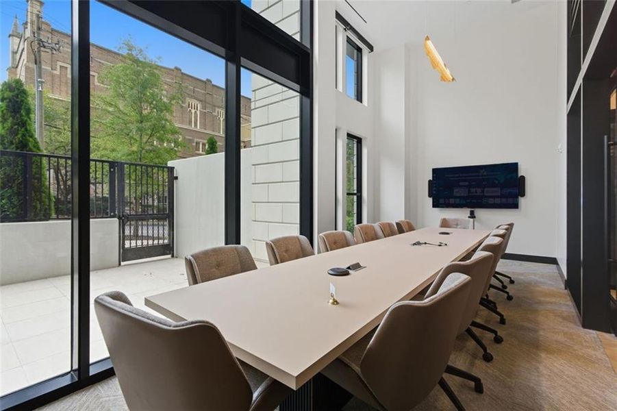 Furnished interior view inside a new home in The Dillon Buckhead, Atlanta (Image 30).