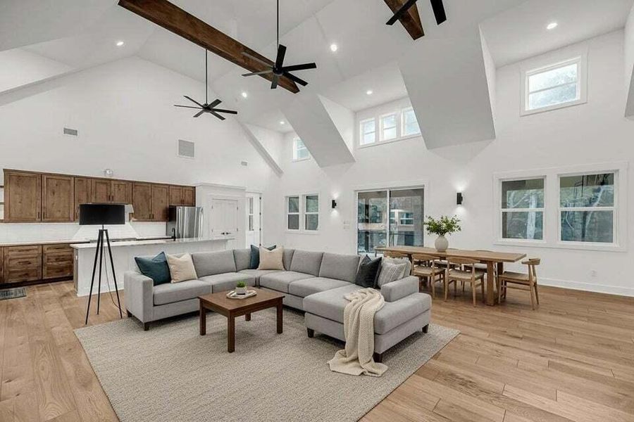 Furnished interior view inside a new home in , Johns Island (Image 14).