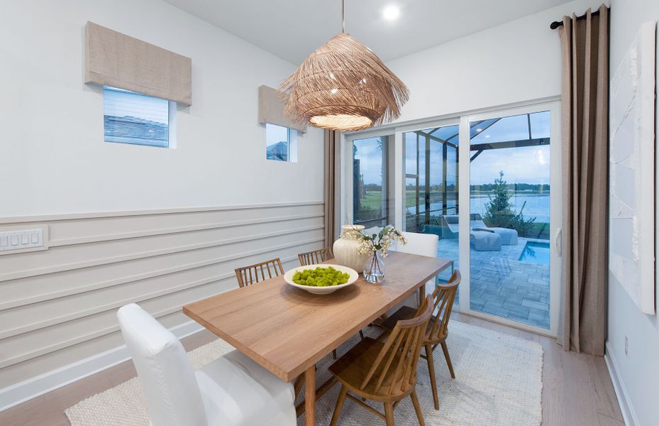 Café with lanai access