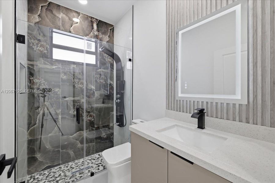 Furnished interior view inside a new home in , Lehigh Acres (Image 9).