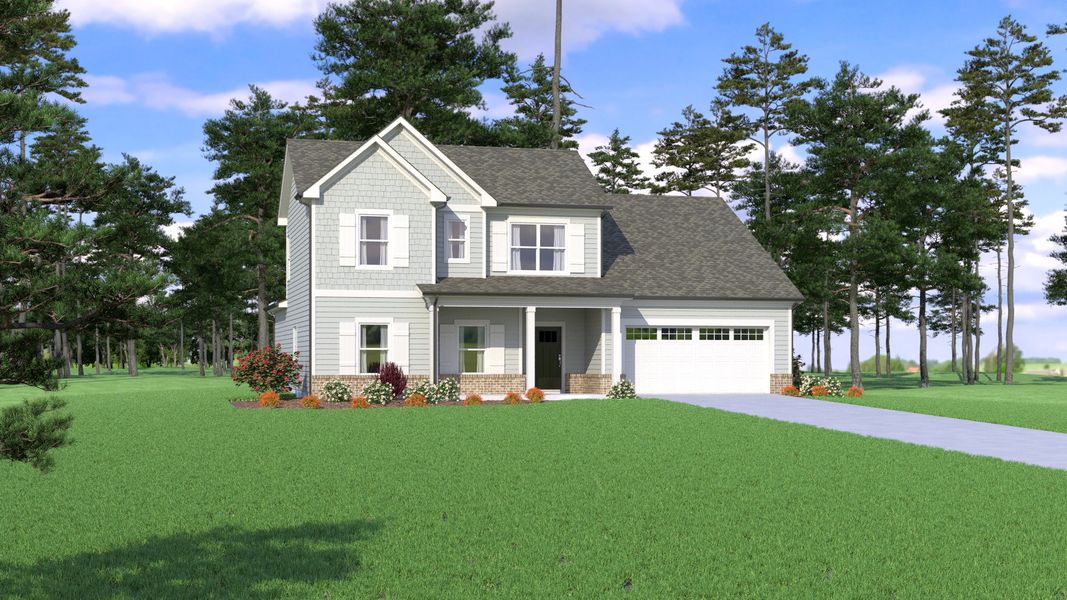 Image 11 representing the The Grant by Reliant Homes in Calgary Downs, Winder, GA.