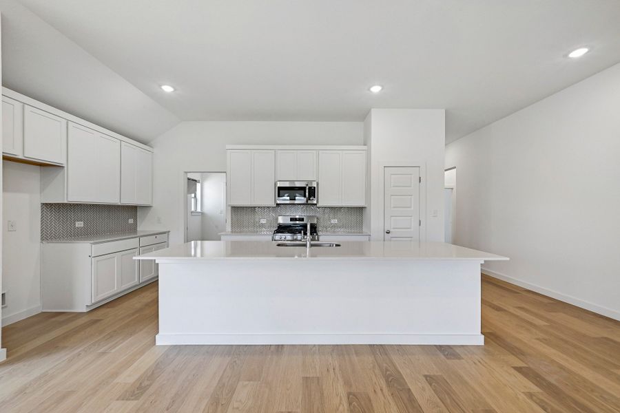 Furnished interior view inside a new home in Prairie Winds, Hutto (Image 8).