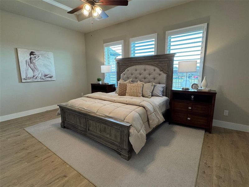 Furnished interior view inside a new home in Ladera at the Reserve, Mansfield (Image 8).
