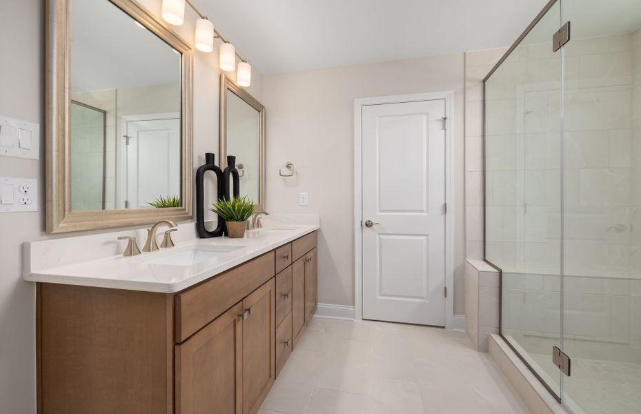 Representative furnished interior of a home built from the Continental by Pulte Homes in The Preserve at Marks Creek, Knightdale (Image 17). Representative furnished interior of a home built from the Continental by Pulte Homes in The Preserve at Marks Creek, Knightdale (Image 17).