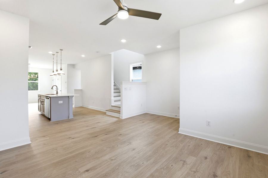 Spacious, unfurnished interior of a new home in Downtown Wilmington Collective, Wilmington (Image 16).