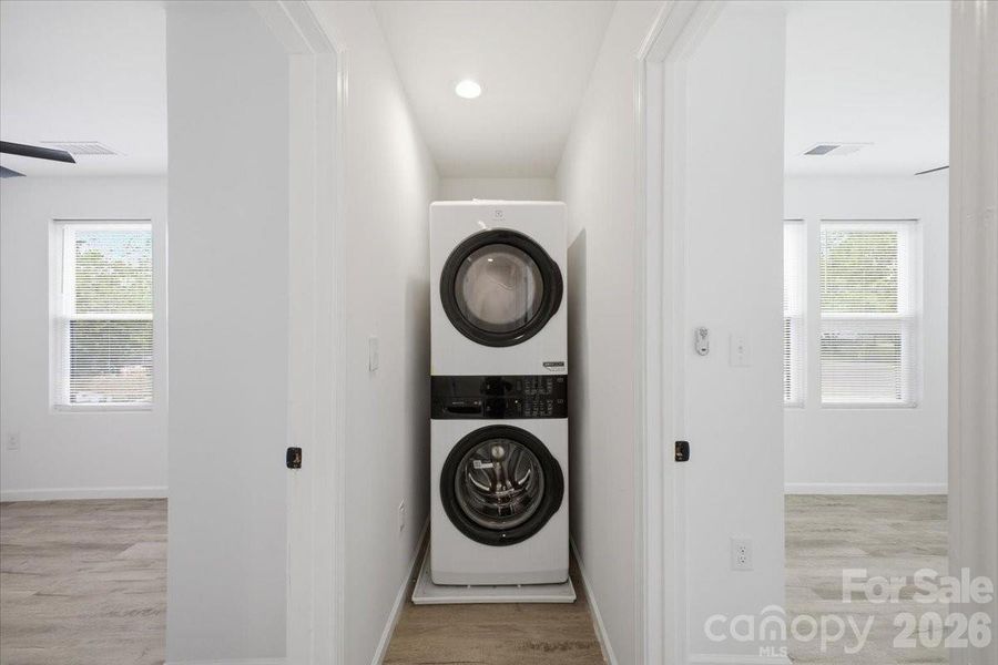 Furnished interior view inside a new home in , Charlotte (Image 8).