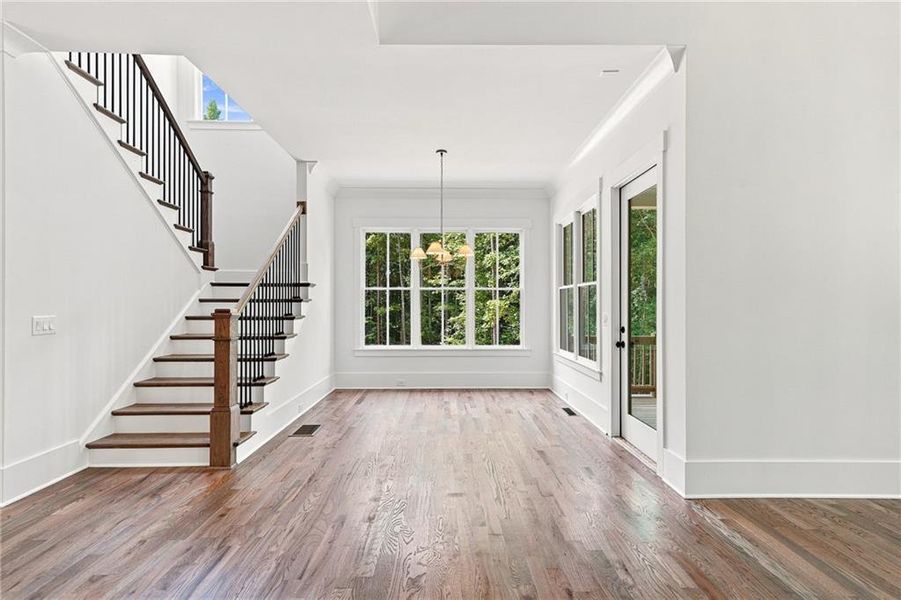 Spacious, unfurnished interior of a new home in Malone's Pond, Ball Ground (Image 48).