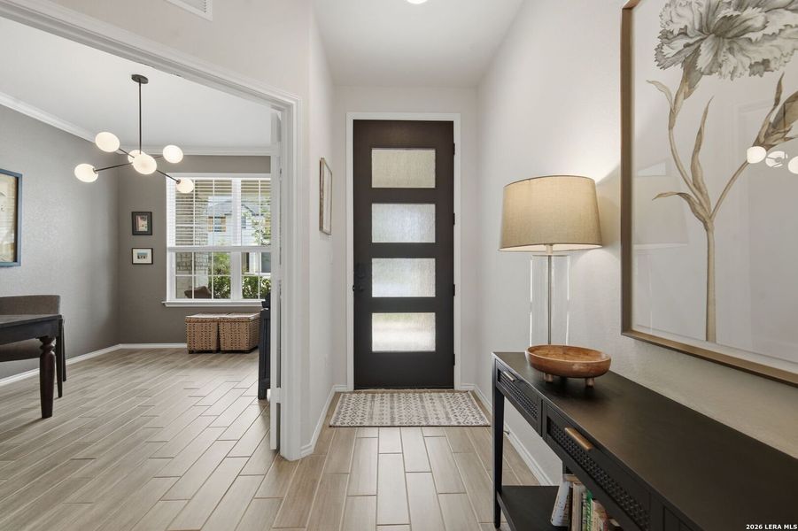 Furnished interior view inside a new home in Bison Ridge, San Antonio (Image 15).
