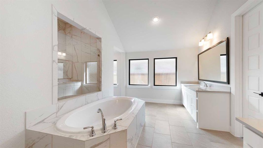 Furnished interior view inside a new home in Trinity Falls, McKinney (Image 12). Furnished interior view inside a new home in Trinity Falls, McKinney (Image 12).