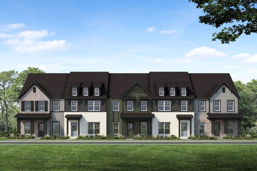 Grayson - Everly Townhome String (Elevation B) Grayson - Everly Townhome String (Elevation B)