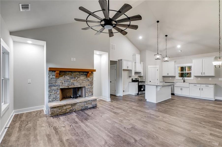 Furnished interior view inside a new home in , Buchanan (Image 7). Furnished interior view inside a new home in , Buchanan (Image 7).
