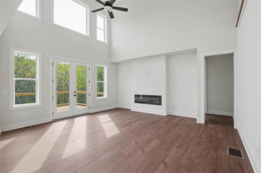 Spacious, unfurnished interior of a new home in , Waleska (Image 17). Spacious, unfurnished interior of a new home in , Waleska (Image 17).