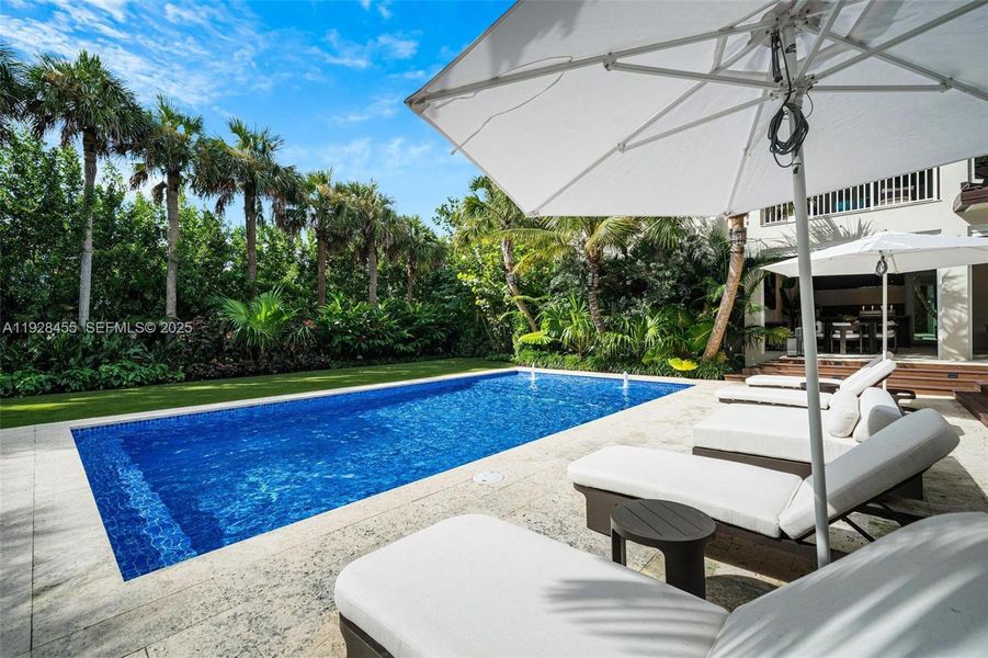 Exterior details and patio area of a home in , Pinecrest (Image 35). Exterior details and patio area of a home in , Pinecrest (Image 35).
